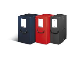 Fellowes 40275 Raccoglitore Pick Up Box, Dorso 20 cm, Rosso