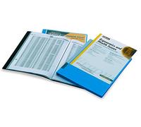 Fellowes Portalistino Z01843 personalizzabile A4 40 buste PPL 21,5x30 cm Nero confezione 1 pz