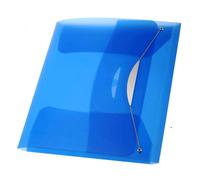 FELLOWES - 40336. - Cartella 3 lembi con elastico Swing - A4 - dorso 2 cm - PP- blu - Fellowes - 49451 - Conf. da 3 Pz. - 40336.