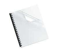 Fellowes 52043 formato lettere per rilegature, trasparente, confezione da 25