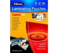 Fellowes 5307201 pellicola per plastificatrice 100 pz (Fellowes Laminating Pouches Capture 12)
