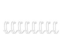 Fellowes 53258 accessori per la rilegatura (Fellowes Binding Wire Element A4 8mm 34 Loop White [Pack 100] 53258) NEW