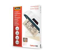 Fellowes 5329001 Pouches A3, Formato A3, 125 Micron, Confezione da 100 Pezzi, Trasparente