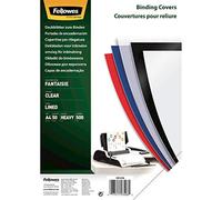 Fellowes 53506 - Copertine fantasia per rilegatura, in polipropilene, 500 micron