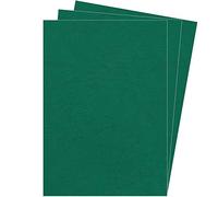 Fellowes 5371503 Copertine per Rilegatura Delta FSC, Formato A4, Confezione da 100 Pezzi, Verde Scuro