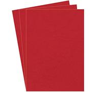 Fellowes 5371603 Copertine per Rilegatura Delta FSC, Formato A4, Confezione da 100 Pezzi, Rosso Scuro