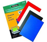Fellowes 54773-Copertina per rilegatura in polipropilene, formato A4, Trasparente, 50 Pezzi, L'imballaggio può variare