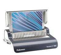Fellowes 5620901 macchina piegafoglii 500 fogli Grafite (Fellowes Quasar-E Electric A4 Comb Binding Machine Grey 5620901 DD)