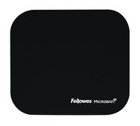 Fellowes 5933907 Mousepad con Microban, Nero Nero/Antracite
