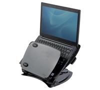 Supporto Notebook Professional Series Fellowes 8024602 - 252976 Tipologia supporto per notebook - Dimensioni 30x28x3,5 - Materiale plastica e metallo - Colore nero/silver - Confezione 1 - 8024602