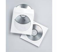 Fellowes 90690 custodia CD/DVD Custodia a tasca 1 dischi Trasparente, Bianco