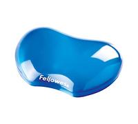Fellowes 91177-72 Pad Poggiapolsi Crystals Gel, Blu