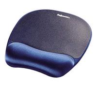 Fellowes 9172801 Tappetino Mouse con poggiapolsi in Memory Foam, zaffiro