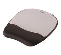 Tappetini mouse con poggiapolsi in schiuma viscoelastica Fellowes 9175801 - 336241 anatomico - Materiale schiuma viscoelastica - Dimensioni 27,6x23,2x3,2 cm - 9175801
