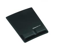 Fellowes Mousepad Con Supporto Polsi Health-V In Tessuto Nero 9181201