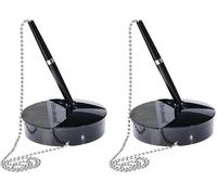 Fellowes 9821502 Penna Stylo Base, Nero (Confezione da 2)