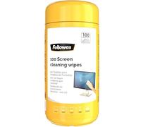 Fellowes 9970311 Salviette per Pulizia Schermo, Confezione da 100 Pezzi