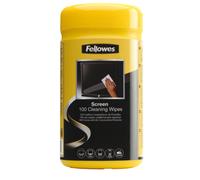 FELLOWES - 9970311 - Salviette pulisci schermo - Fellowes - conf. 100 pezzi - 46375 - Conf. da 1 Pz.