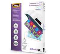 Fellowes A3 Laminating Pouches - Gloss Finish - 25 Sheets, 160 Micron (2 x 80 Mi
