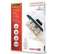 Fellowes A4 Laminating Pouches, Gloss Finish, 100 Sheets, 250 Micron (2 x 125 Mi