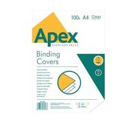 Fellowes Apex - Copertura leggera in PVC, trasparente