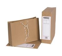 Fellowes Bankers Box Conservazione Borse Scatola Schede BB110 Marrone Manilla