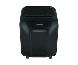 Fellowes BF5050001 12 mm 22 L 4 ruota(e) 10 min Nero A4 P-5 T-5 230 mm 2 x 12mm
