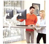 Fellowes Eppa 9683501 supporto da tavolo per Tv a schermo piatto 99,1 cm (39") Bianco Scrivania