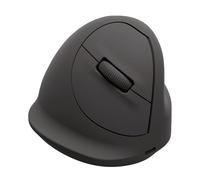 Fellowes Breyta mouse verticale ergonomico, taglia M, per destri. Bluetooth o cavo. Per laptop, PC e Mac. Materiali riciclati, batteria ricaricabile, 3 pulsanti, 800/1200/1600 DPI