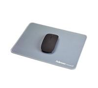 Fellowes Breyta Mousepad ergonomico extra-large Azzurro - Base in gomma antiscivolo, bordi cuciti resistenti, protezione Microban, eco-compatibile e ottimizzato per mouse ottici e laser