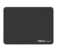 Fellowes Breyta Mousepad ergonomico extra-large nero - Base in gomma antiscivolo, bordi cuciti resistenti, protezione Microban, ecologico e ottimizzato per mouse ottici e laser.