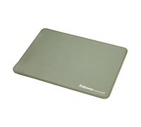 Fellowes Breyta Mousepad ergonomico extra-large Salvia - Base in gomma antiscivolo, bordi cuciti resistenti, protezione Microban, eco-compatibile e ottimizzato per mouse ottici e laser