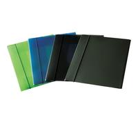 Fellowes CARTELLA 3 LEMBI C/ELAST TRASP VERD