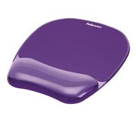 Fellowes Crystal Padpil con gel Resti - punti resistenti - 20x23 cm - colore viola