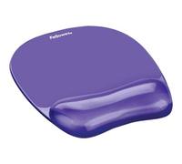 Fellowes Crystal Padpil con gel Resti - punti resistenti - 20x23 cm - colore viola