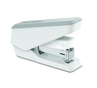 Fellowes Cucitrice LX840 a metà striscia – Easy-Press, Microban, 25 fogli, 24/6 & 26/6, Bianco