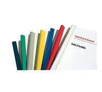 Fellowes D103NE Dorsini Rilegafogli, Diametro 3 mm, Confezione da 50 Pezzi, Nero