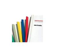 Dorsetti triangolari per rilegatura - 16 mm - grigio - Fellowes - scatola 25 pezzi Quantita min. 1