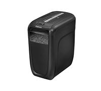 Fellowes distruggi documenti a frammento 60Cs, 10 fogli, per casa e piccolo ufficio, uso personale, cestino da 22 litri, distruggidocumenti con tecnologia Safesense, nero