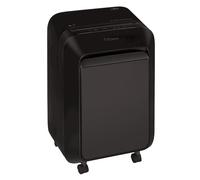 Fellowes distruggi documenti a microframmento LX211, 16 fogli, per piccolo ufficio, da 1 a 3 utenti, distruggidocumenti con tecnologia Intellibar, 100% anti inceppamento e Safesense, nero