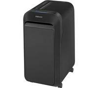 Fellowes distruggi documenti a microframmento LX221, 20 fogli, per piccolo ufficio, da 3 a 5 utenti, distruggidocumenti con tecnologia Intellibar, 100% anti inceppamento e Safesense, nero