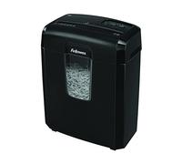Fellowes 8 distruggi documenti Triturazione incrociata 22 cm Nero - 4689601