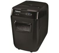 FELLOWES - Distruggidocumenti Automatico a Frammenti AutoMax 200C con Cestino da 32L Capacit di taglio 200 fogli Colore Nero