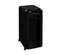 Distruggi documenti professionale Fellowes Automax 350C - 934480 Distruggidocumenti ad uso professionale con tipo di taglio a frammenti capace di tagliare fino a 350 fogli alla velocità di 3,35 mpm con un cestino da 68 l e dal peso di 31,8 kg in confezione da 1 Pz.