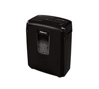 Fellowes Destructora 8Mc distruggi documenti Taglio a frammenti 22 cm Nero