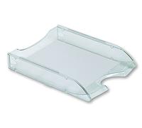 Fellowes E041TN Vaschetta Portacorrispondenza con Fondo Pieno Modula, Trasparente Naturale