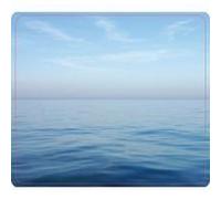 FELLOWES EARTH SERIES MOUSE PAD BLUE OCEAN NEW
