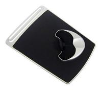 Fellowes Easy Glide Gel poggiapolsi e tappetino per mouse nero 93730