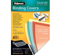 Fellowes Copertina per rilegatura Din A4 Polipropilene nero 280 micron Confezione da 100 unità
