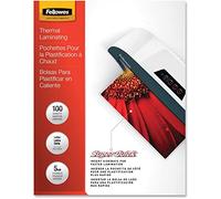 Fellowes Glossy SuperQuick Pouches 100pezzo(i) Pellicola per plastificatrice